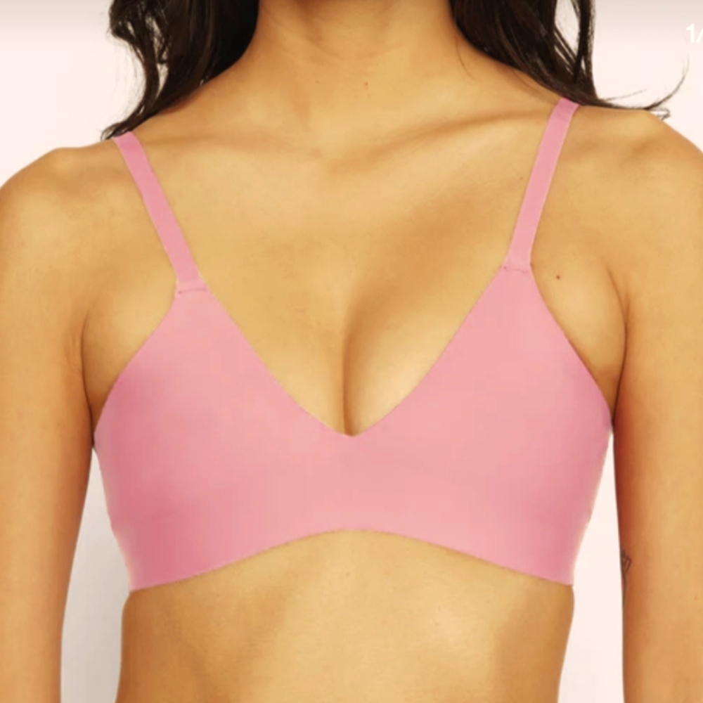 Parade Smooth Lift Triangle Bralette - rose color